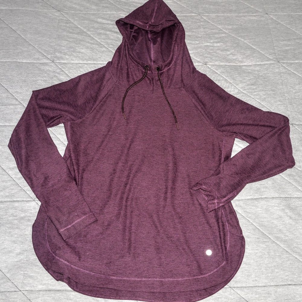 Maroon athletic top